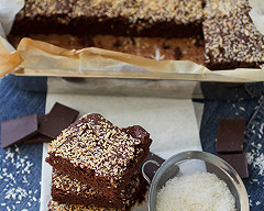 Brownies à la noix de coco